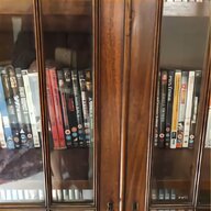 glass fronted bookcase for sale