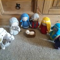 knitted nativity for sale