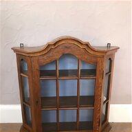 oak glazed bookcase for sale