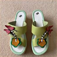 multi coloured wedge sandals for sale