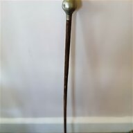 walking canes antique silver for sale
