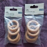 wooden curtain rings 50mm for sale