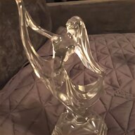 art deco glass lady for sale