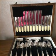 silver cutlery set canteen for sale
