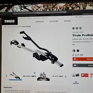 thule bike carrier 591 for sale