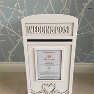 wooden wedding postbox for sale