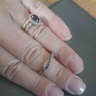 black diamond ring white gold ernest jones for sale