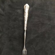 solid silver pickle fork for sale