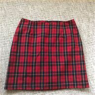 red tartan plaid skirt for sale