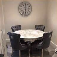 marble dining table chairs for sale