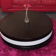 white gloss round table for sale