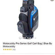motocaddy golf bag for sale