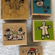 christmas wooden stamps for sale