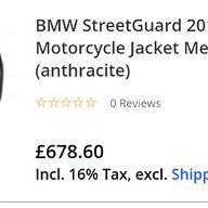 bmw streetguard 3 jacket for sale