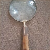 antique silver magnifying glass for sale