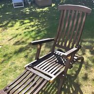 steamer chair teak for sale