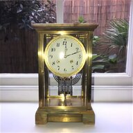 french four glass clock for sale