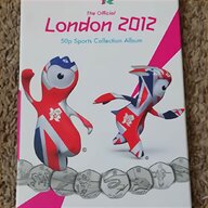olympic 50 pence coins for sale