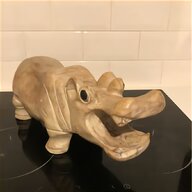 wooden hippo for sale