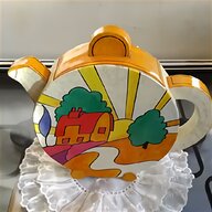clarice cliffe teapot for sale