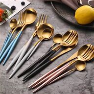 coloured cutlery sets for sale