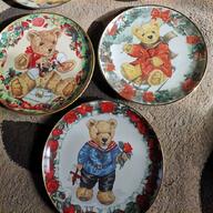 franklin mint teddy bear plates for sale