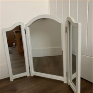 shabby chic triple dressing table mirror for sale