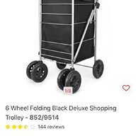 4 wheel shopping trolley for sale