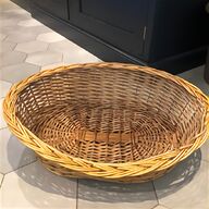 wicker dog basket for sale