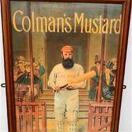 colmans mustard sign for sale