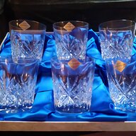 crystal whisky glasses for sale