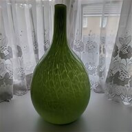 dartington glass vases blue for sale