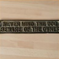brass safe plaque for sale