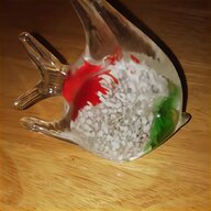 glass fish paperweight for sale