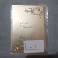 golden wedding anniversary cards for sale