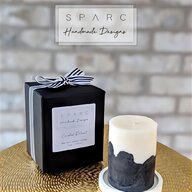 black pillar candles for sale