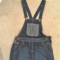 womens denim dungarees for sale