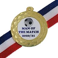 gold football medal for sale