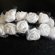 white foam roses for sale