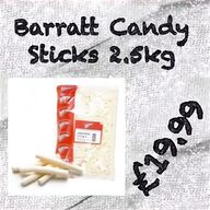 barratt candy sticks for sale