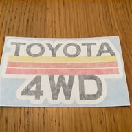 toyota corolla decals for sale