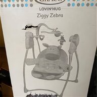 graco ziggy zebra swing for sale