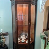 mahogany display cabinet for sale