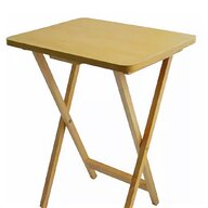 folding wooden side table for sale