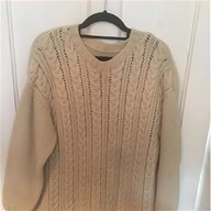 hand knitted aran jumper for sale