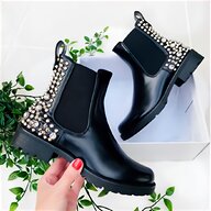 black studded ankle boots for sale