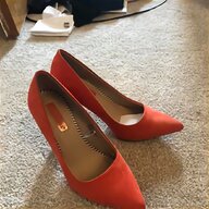 orange kitten heel shoes for sale
