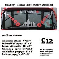 car rear window stickers for sale