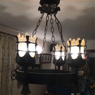wrought iron candle chandelier for sale