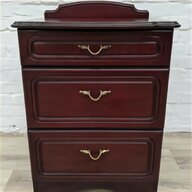mahogany bedside cabinet for sale